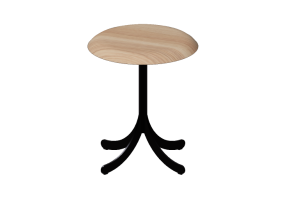 Sillas 3D - Taburete con base de acero - Atlas - 20710 - E122