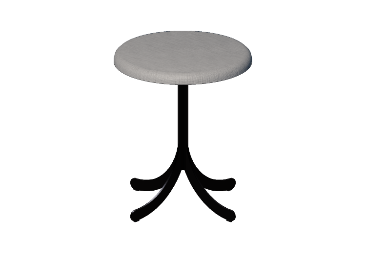 Sillas 3D - Taburete con base de acero - Atlas - 20711-... Sillas 3D - Taburete con base de acero - Atlas - 20711-...