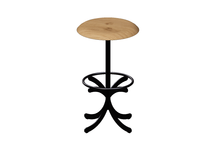 3D Chairs - Stool with steel base - Atlas - 20712- E136 -... 3D Chairs - Stool with steel base - Atlas - 20712- E136 -...