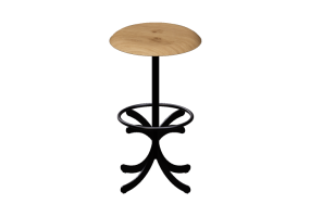 Sillas 3D - Taburete con base de acero - Atlas - 20712- E136