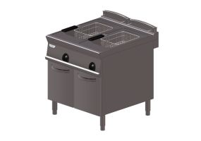Electrom&eacute;nagers 3D - Friteuse &agrave; gaz - Tecnoinox - TECNO90 - 313052 - FRV83FG9