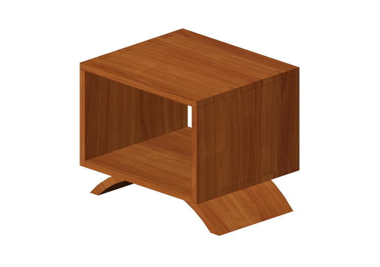 3D Tisch - Couchtisch aus Massivholz - Thos. Moser - Vita -... 3D Tisch - Couchtisch aus Massivholz - Thos. Moser - Vita -...