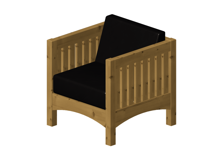 Poltronas y Sofás 3D - Sillón de madera maciza - Thos.... Poltronas y Sofás 3D - Sillón de madera maciza - Thos....