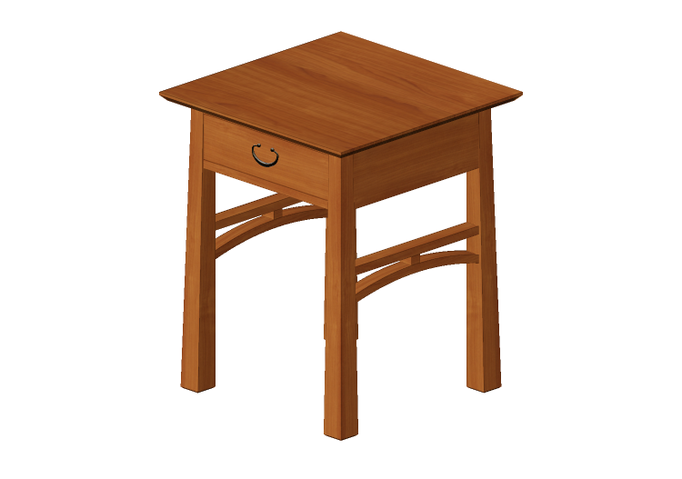 Beds and Side Cabinets 3D - Solid wood bedside cabinet -... Beds and Side Cabinets 3D - Solid wood bedside cabinet -...