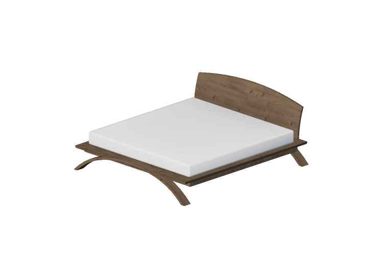 Lits 3D - Lit en bois massif - Thos. Moser - Vita -... Lits 3D - Lit en bois massif - Thos. Moser - Vita -...