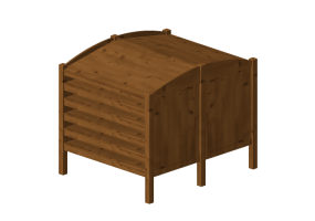 3D Furniture - Solid wood cabinet - Thos. Moser