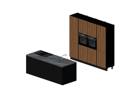 Cocinas 3D - Cocina completa de electrodom&eacute;sticos - Thuiskeukens