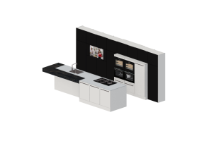 3D Kitchens - Full size Kitchen with appliances - Thuiskeukens