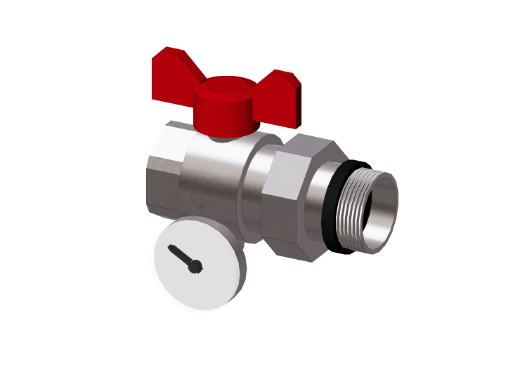 Valvole a sfera DN25 (1") - 2120R - 212 0043 - TIEMME Valvole a sfera DN25 (1") - 2120R - 212 0043 - TIEMME