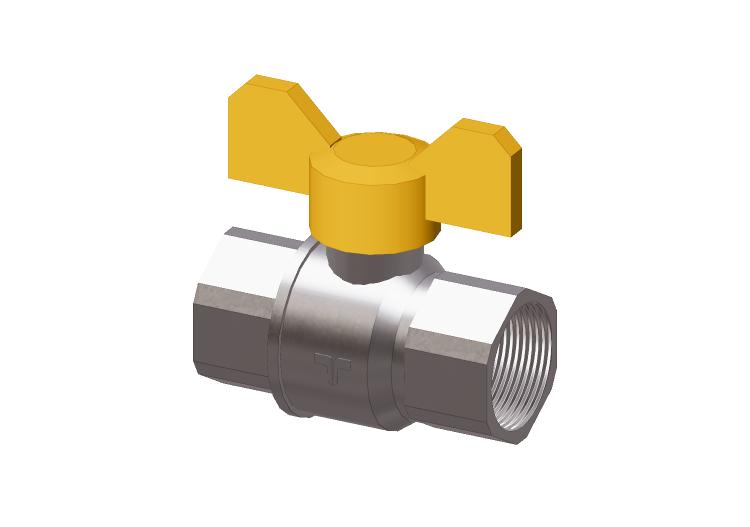 Robinets à tournant sphérique pour GAZ DN20 (3/4") - 2220G... Robinets à tournant sphérique pour GAZ DN20 (3/4") - 2220G...