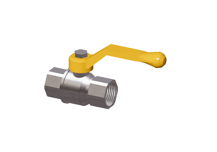 Valvole a sfera GAS DN15 (1/2") - 2200G - 221 0001 - TIEMME Valvole a sfera GAS DN15 (1/2") - 2200G - 221 0001 - TIEMME