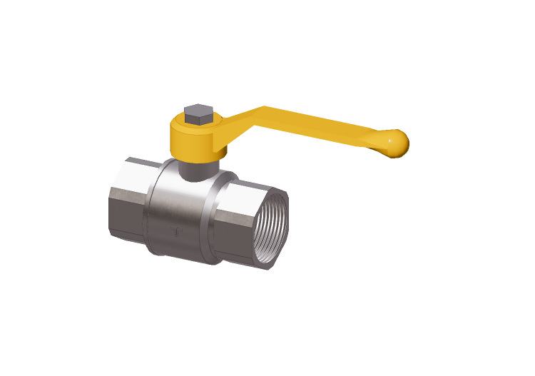 Ball valves GAS DN32 (1"1/4) - 2200G - 221 0010 - TIEMME Ball valves GAS DN32 (1"1/4) - 2200G - 221 0010 - TIEMME