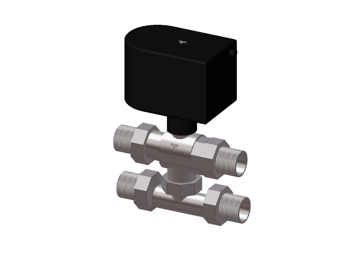 Motorized 4-way valve DN20 - 2136 - 213 0013 - TIEMME Motorized 4-way valve DN20 - 2136 - 213 0013 - TIEMME
