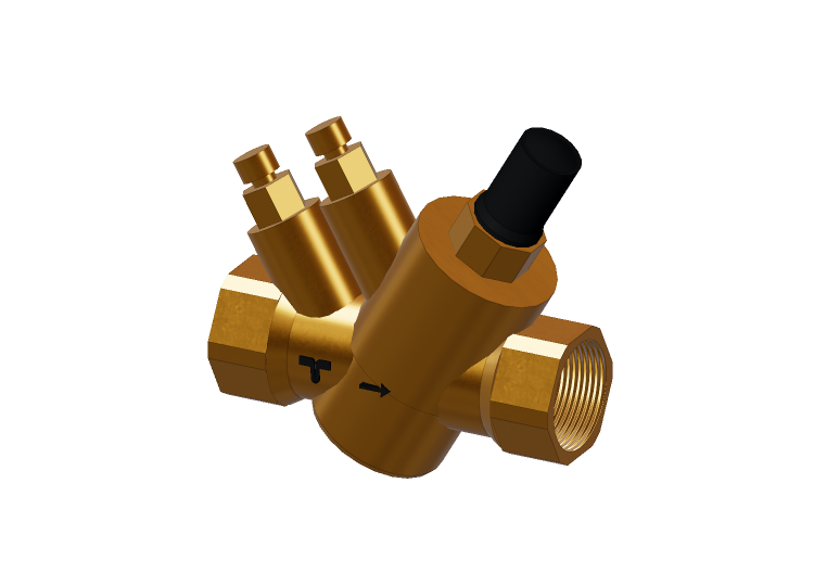 Vanne d'équilibrage dynamique DN20 (3/4") - 6542CC - 651... Vanne d'équilibrage dynamique DN20 (3/4") - 6542CC - 651...