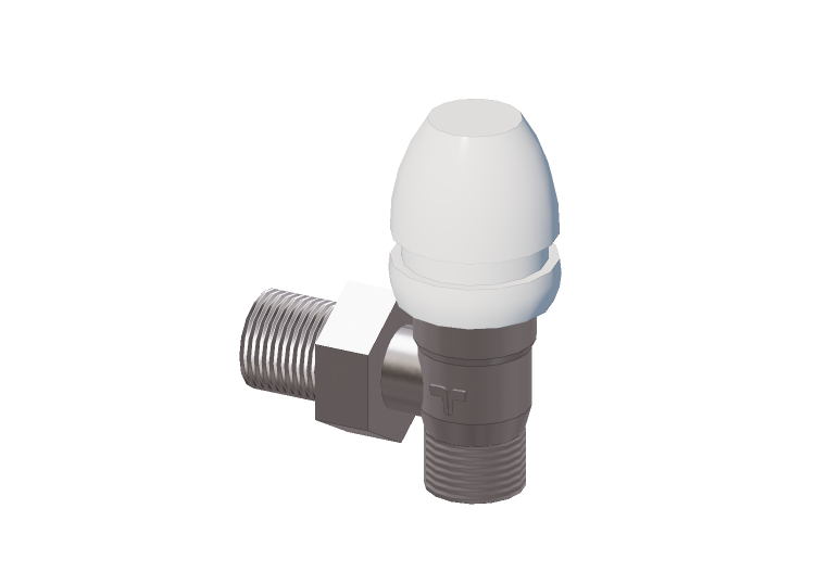 Vanne à équerre thermostatique pour radiateurs DN15 (1/2")... Vanne à équerre thermostatique pour radiateurs DN15 (1/2")...