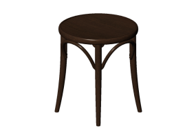 3D Chairs - Wooden Chair - Ton - 371/060