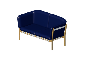 3D Sessel und Sofas - Stoffsofa - Ton - 363/394