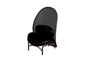 Chairs and Sofas 3D - Armchair with Fabric lining - Ton - 363/601