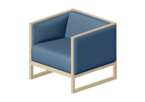 Divans 3D - Fauteuil en tissu - Ton - 363/683