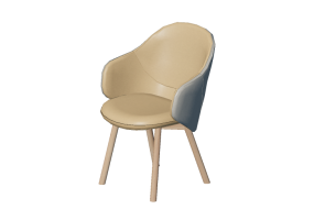 Divani 3D - Poltrona in tessuto - Ton - 323/415