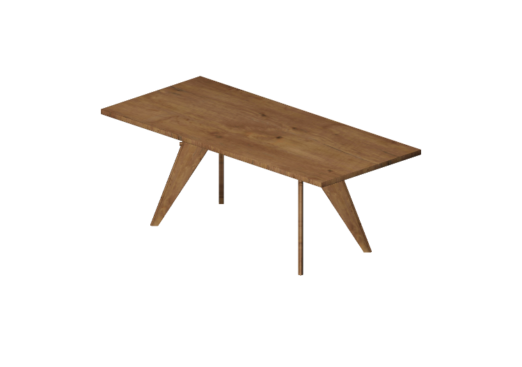 3D Tables - Rectangular Table 200cm - Vitra EM - Vitra 3D Tables - Rectangular Table 200cm - Vitra EM - Vitra