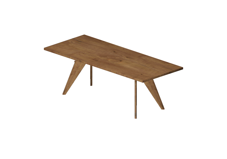 Tables 3D - Table rectangulaire 220cm - Vitra EM - Vitra Tables 3D - Table rectangulaire 220cm - Vitra EM - Vitra