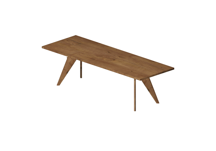 Tavoli 3D - Tavolo rettangolare 260cm - Vitra EM - Vitra Tavoli 3D - Tavolo rettangolare 260cm - Vitra EM - Vitra