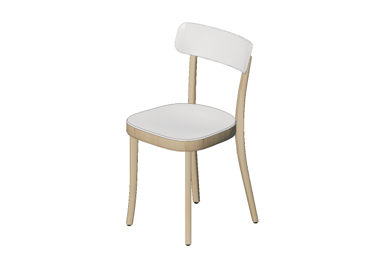 3D Stühle - Holzstuhl - Vitra Basel Chair - Vitra 3D Stühle - Holzstuhl - Vitra Basel Chair - Vitra