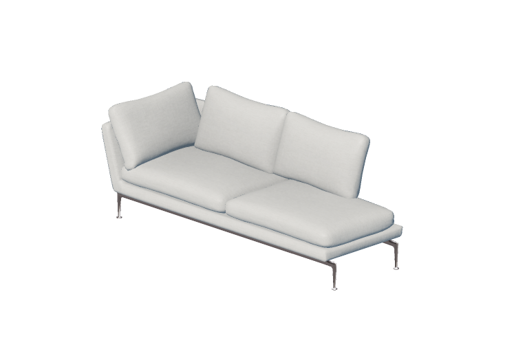 Poltronas y Sofás 3D - Sofá de tela - Vitra - Suita Classic... Poltronas y Sofás 3D - Sofá de tela - Vitra - Suita Classic...