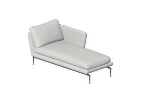 Chairs and Sofas 3D - Fabric Sofa - Vitra - Suita Classic