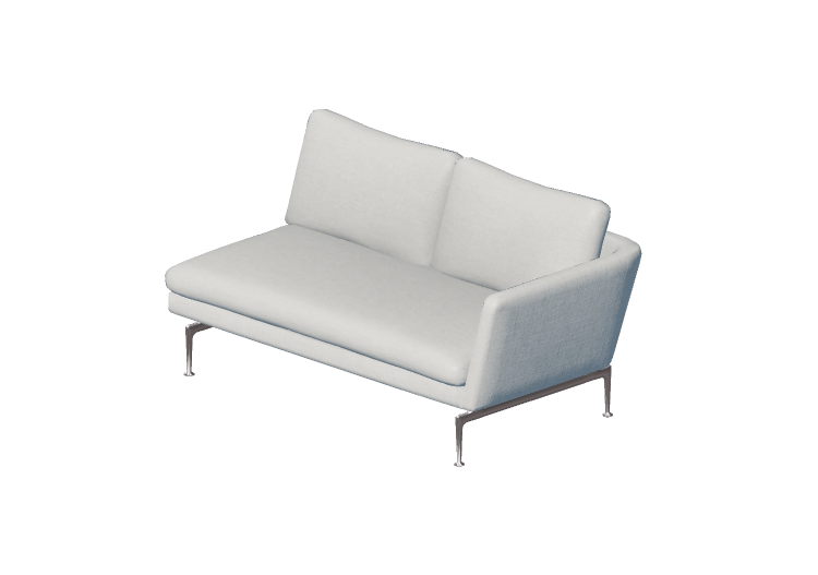 Divani 3D - Divano in tessuto - Vitra - Suita Classic -... Divani 3D - Divano in tessuto - Vitra - Suita Classic -...