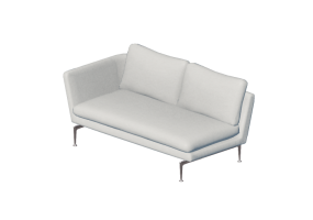Chairs and Sofas 3D - Fabric Sofa - Vitra - Suita Classic