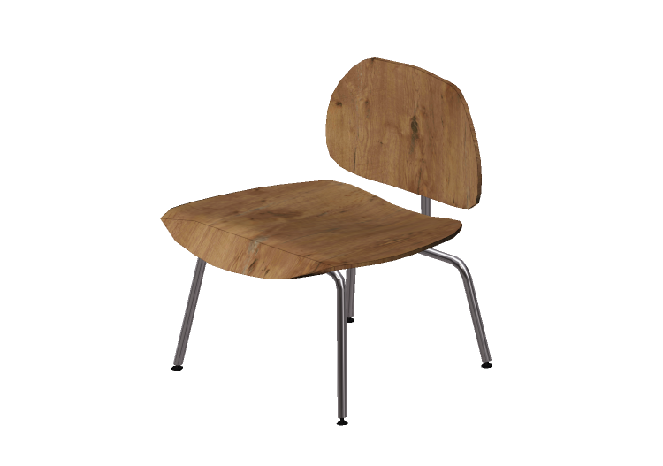 3D Stühle - Stuhl - Vitra Plywood Chair DCW - Vitra 3D Stühle - Stuhl - Vitra Plywood Chair DCW - Vitra