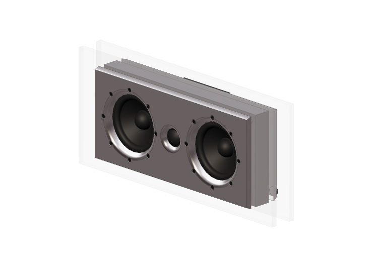 Audio et Vidéo 3D - Enceintes avec support de fixation -... Audio et Vidéo 3D - Enceintes avec support de fixation -...