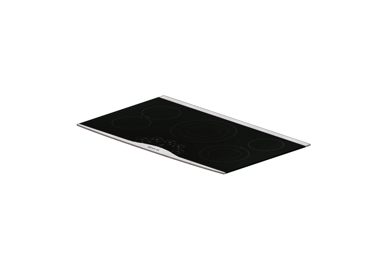 3D Electrical Appliances - Electric radiant cooktop 36" -... 3D Electrical Appliances - Electric radiant cooktop 36" -...