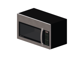 Electrom&eacute;nagers 3D - Four micro-ondes - Whirlpool Jenn-Air JMV8208DS
