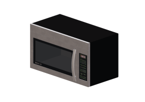 Electrodom&eacute;sticos 3D - Horno microondas - Whirlpool Jenn-Air JMV9186WS