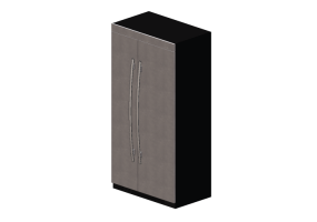 3D Electrical Appliances - Side by Side built-in Fridge - Whirlpool Jenn-Air JS42NXFDE
