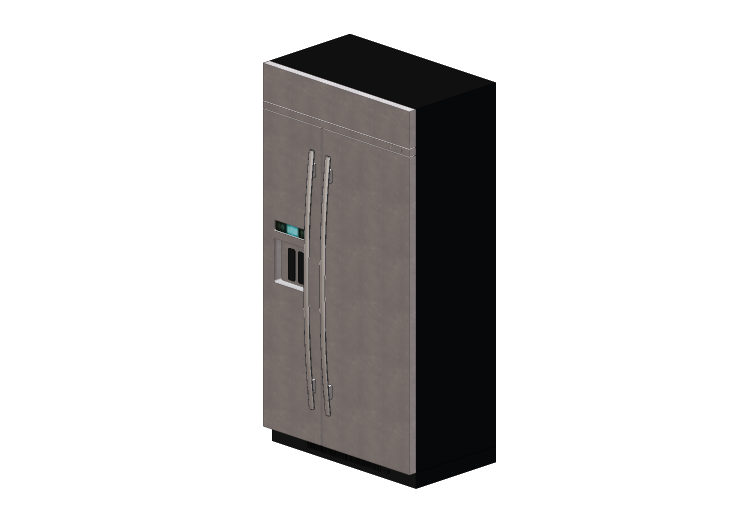 Elettrodomestici 3D - Frigorifero Side by Side con... Elettrodomestici 3D - Frigorifero Side by Side con...