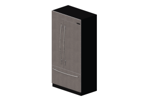 3D Electrical Appliances - Side by Side built-in Fridge - Whirlpool Jenn-Air JS48NXFXDW