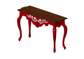 3D Furniture - Sideboard in wood - Wood Prime - Luigi XV