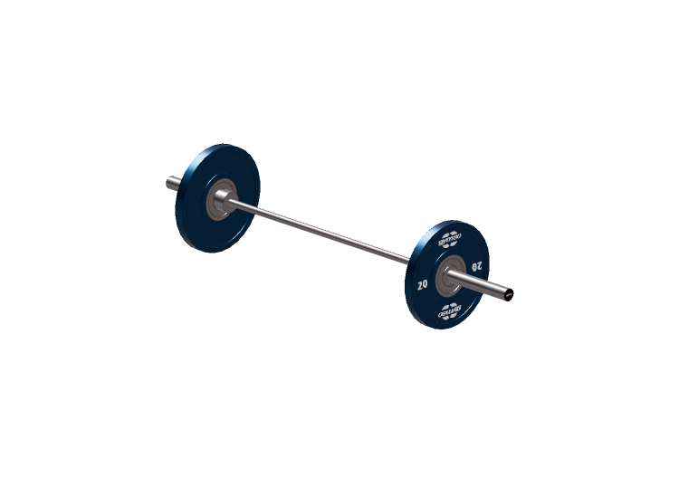Fitness 3D - Barra olimpica per donna premium - Gym80 -... Fitness 3D - Barra olimpica per donna premium - Gym80 -...