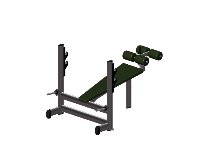 Fitness 3D - Basic negative bench press - Gym 80 - 4847 -... Fitness 3D - Basic negative bench press - Gym 80 - 4847 -...