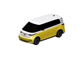 Autom&oacute;veis 3D - 2023 Wolkswagen ID-Buzz