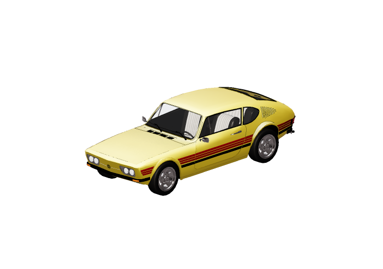 Automóviles 3D - 1976 Volkswagen SP2 - ACCA software Automóviles 3D - 1976 Volkswagen SP2 - ACCA software
