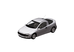 3D Cars - 1998 Opel Tigra