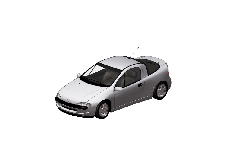 Automobili 3D - 1998 Opel Tigra - ACCA software Automobili 3D - 1998 Opel Tigra - ACCA software