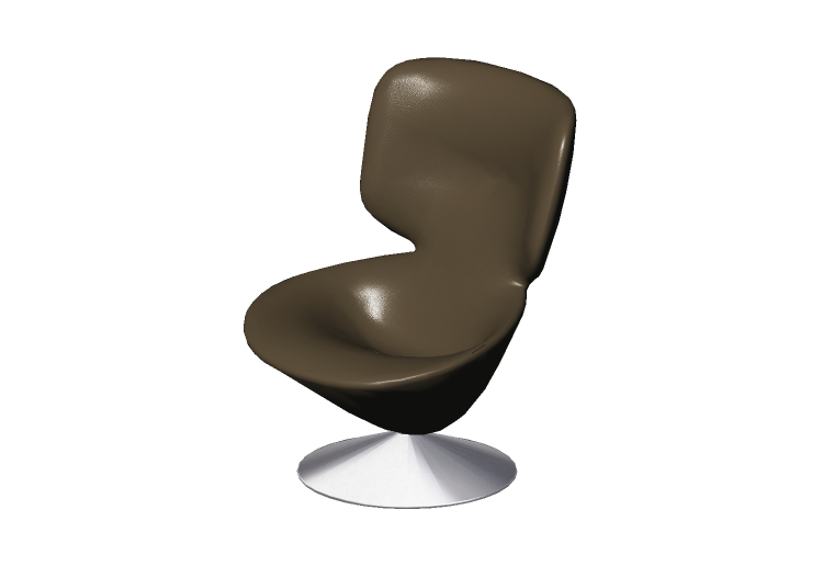 Fauteuil 3D - Fauteuil rembourré - Artifort - Moon -... Fauteuil 3D - Fauteuil rembourré - Artifort - Moon -...
