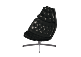 3D Sessel - 4-Speichen-Sessel gepolstert - Artifort - F500 series - F587