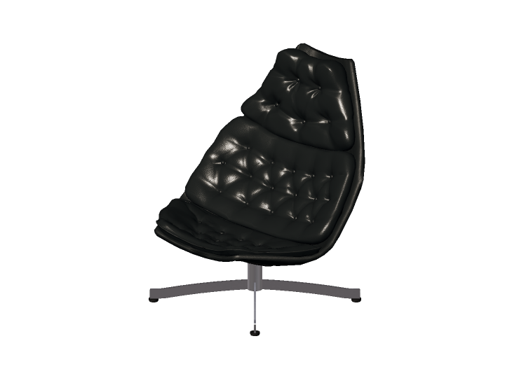 Poltronas 3D - Poltrona estofada 4 hastes - Artifort - F500... Poltronas 3D - Poltrona estofada 4 hastes - Artifort - F500...